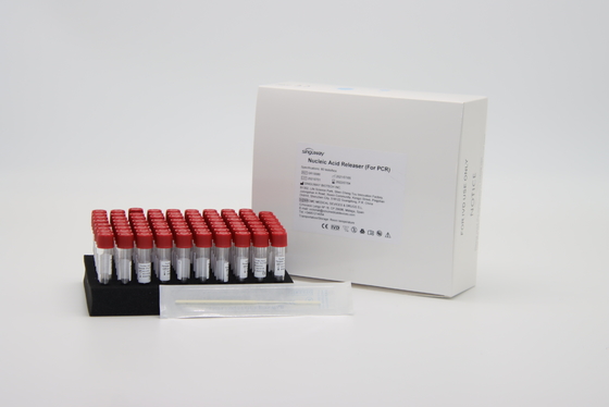 RT PCR 5μL ตัวอย่างรีเอเจนต์รีเอเจนต์กรดนิวคลีอิก Releaser การสกัดไวรัส RNA