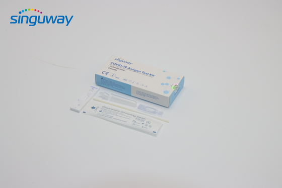 ISO9001 Rapid Antigen Self Test ชุด ชุดทดสอบ จมูก ไม้กวาด Lab RT PCR Home Test