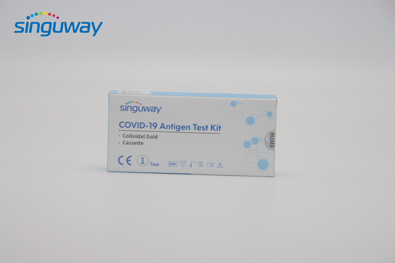 Singuway Sensitive Rapid Antigen Self Test ชุด RT PCR ชุดตรวจจับแอนติเจนเชิงคุณภาพ