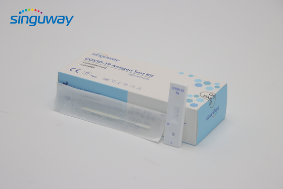 Colloidal Gold Method Rapid Antigen Self Test ชุด ชุดทดสอบโรคความแม่นยำ 98.3%