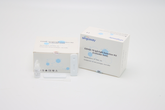 ชุดทดสอบแอนติบอดีอย่างรวดเร็วในเลือด IgM IgG ตลับเทปตับอักเสบบี