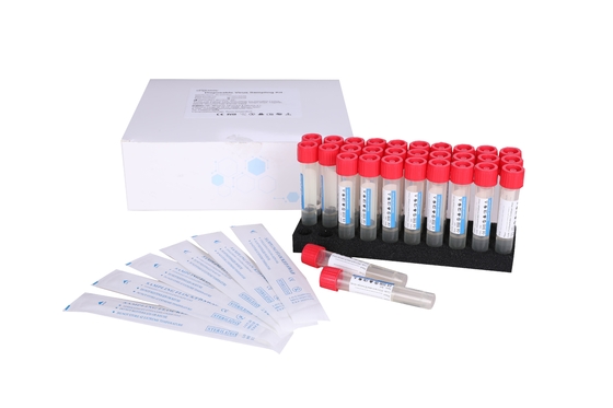 6ml Disposable จมูก ไม้กวาด ชุด ไนลอนวัฒนธรรม ไม้กวาดs และหลอดขนส่ง
