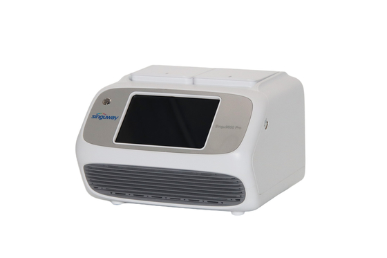 เครื่องวิเคราะห์ PCR แบบเรียลไทม์แบบพกพา ความร้อนนักปั่นจักรยาน อุปกรณ์ห้องปฏิบัติการน้ำหนักเบา