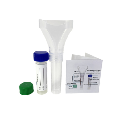 การทดสอบน้ำลายทางคลินิกแบบใช้แล้วทิ้ง VTM Sampling Tube พร้อมช่องทาง