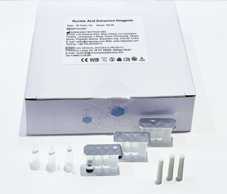 4 ตัวอย่างการแยก DNA RNA นิวคลีอิก กรด Extraction ชุด สำหรับ มินิ เครื่องสกัด