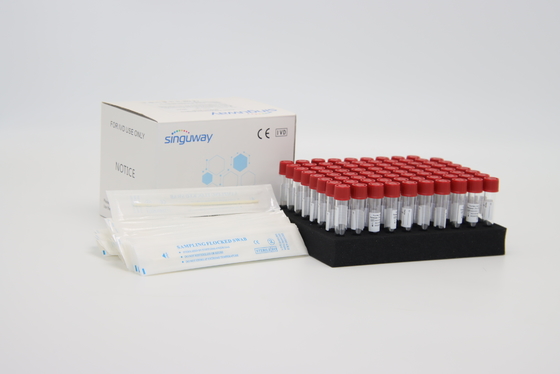 RNA Viral DNA Isolation ชุด เรียลไทม์ จมูก ไม้กวาด PCR Extraction ชุด ISO13485