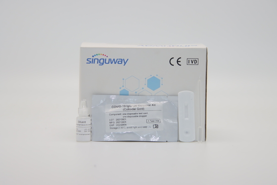 Oral ไม้กวาด Rapid Igg Antibody Test ชุด ชุดทดสอบตัวเอง Igm OEM Singuway