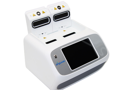 32 Wells เครื่องวิเคราะห์ RT PCR ความร้อน นักปั่นจักรยาน เครื่องจักร 4 ช่อง มินิ QPCR เครื่องจักร สำหรับโรงพยาบาล