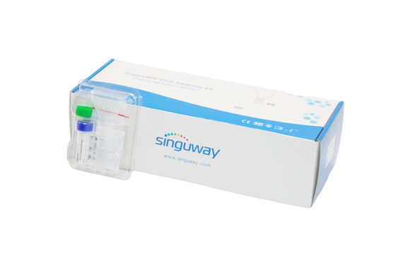 ODM น้ำลาย VTM Collection ชุดs 5ml 10mL Tube Certified DNA Sample Collector