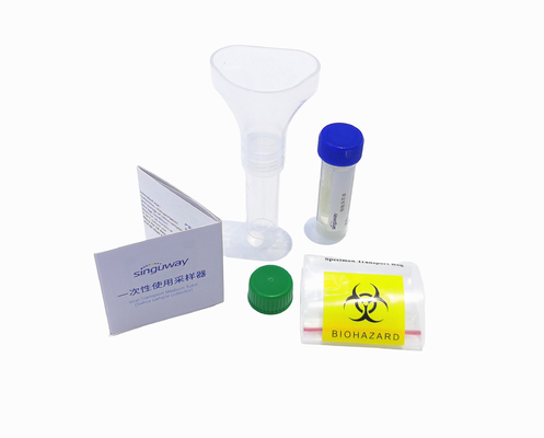 Singuway PP Viral Transport Medium Tube ช่องทางเก็บน้ำลายที่ใช้แล้วทิ้ง